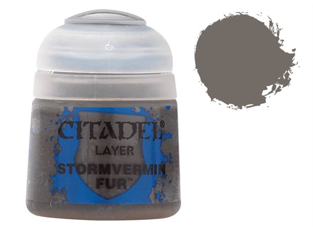 Citadel Paint Layer Stormvermin Fur Tilsvarer P3 Bastion Grey